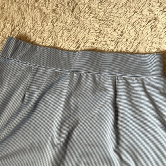 IZOD Golf Skirt Striper Short Lined Elastic Waist Pockets Size S - Picture 10 of 13